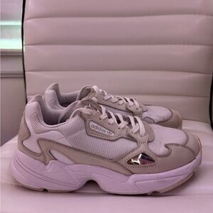 Adidas Originals Falcon Women’s Shoes 7 ‘Triple White’